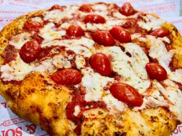 Focaccia with cheese