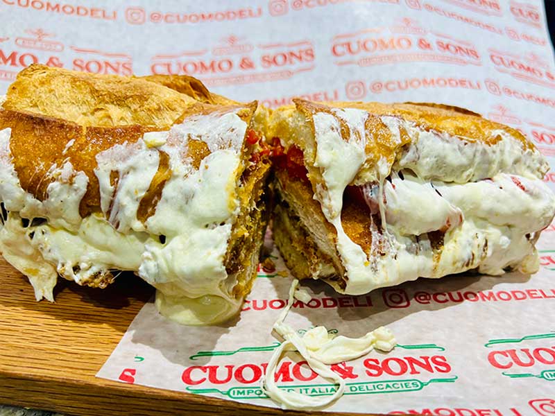 Chicken Cutlet, Fresh Mozzarella, Roasted Pepper - Image 4