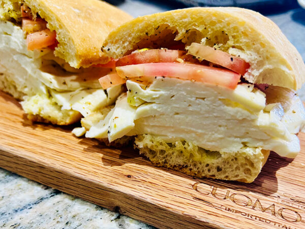 Fresh Mozzarella, Tomato, Basil, Oregano, Olive Oil and Balsamic Vinegar