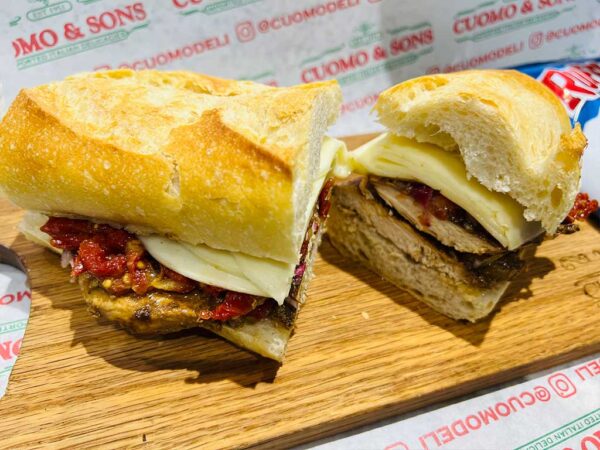 Grilled Chicken, Provolone , Sun-Dried Tomatoes w/ Balsamic Vinegar - Image 3