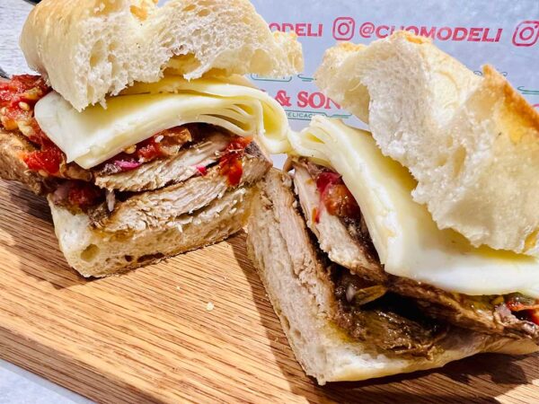 Grilled Chicken, Provolone , Sun-Dried Tomatoes w/ Balsamic Vinegar - Image 4
