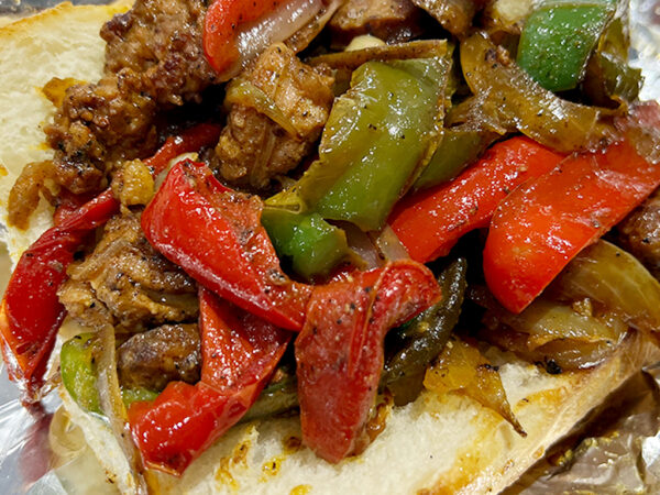 Sausage w/ Pepper and Onions