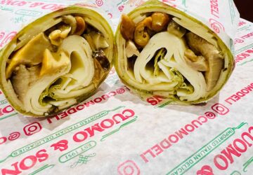 Swiss Cheese, Provolone and Grilled Mushroom