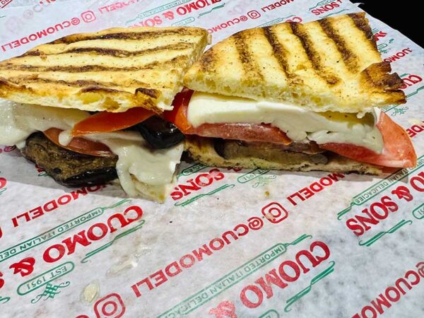 #4 Grilled Eggplant, Fresh Mozzarella and Tomato - Image 3