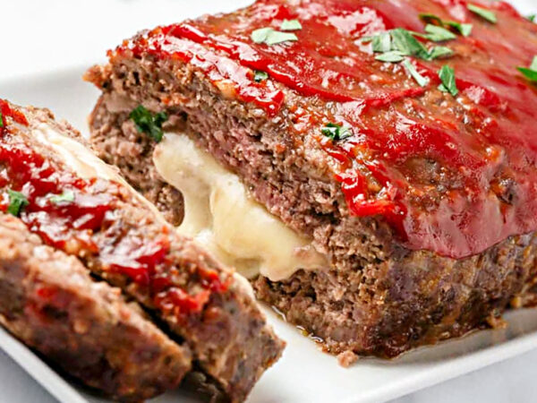 Meat Loaf w/ Fresh Mozzarella